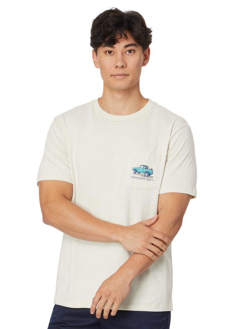 vineyard vines Men's Drive on Sail Off Short-Sleeve Pocket Tee