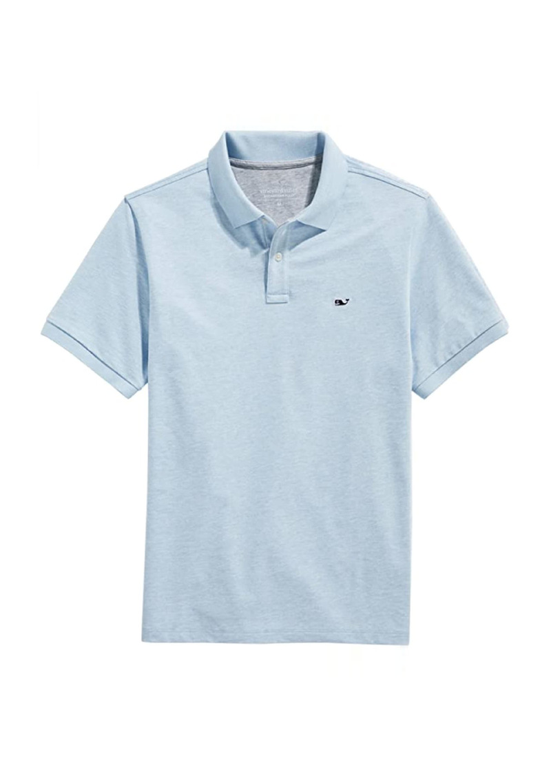 vineyard vines Men's Edgartown Short Sleeve Pique Polo