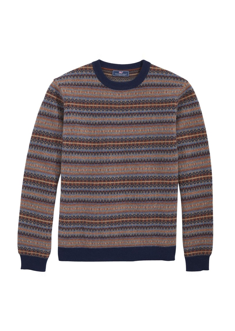 vineyard vines Men's Fairisle Crew