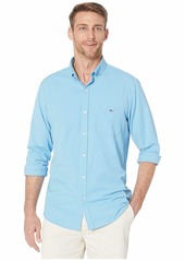 Vineyard Vines Men's Lemon Shark Slim Fit Cotton Performance Tucker Button-Down Shirt  XL