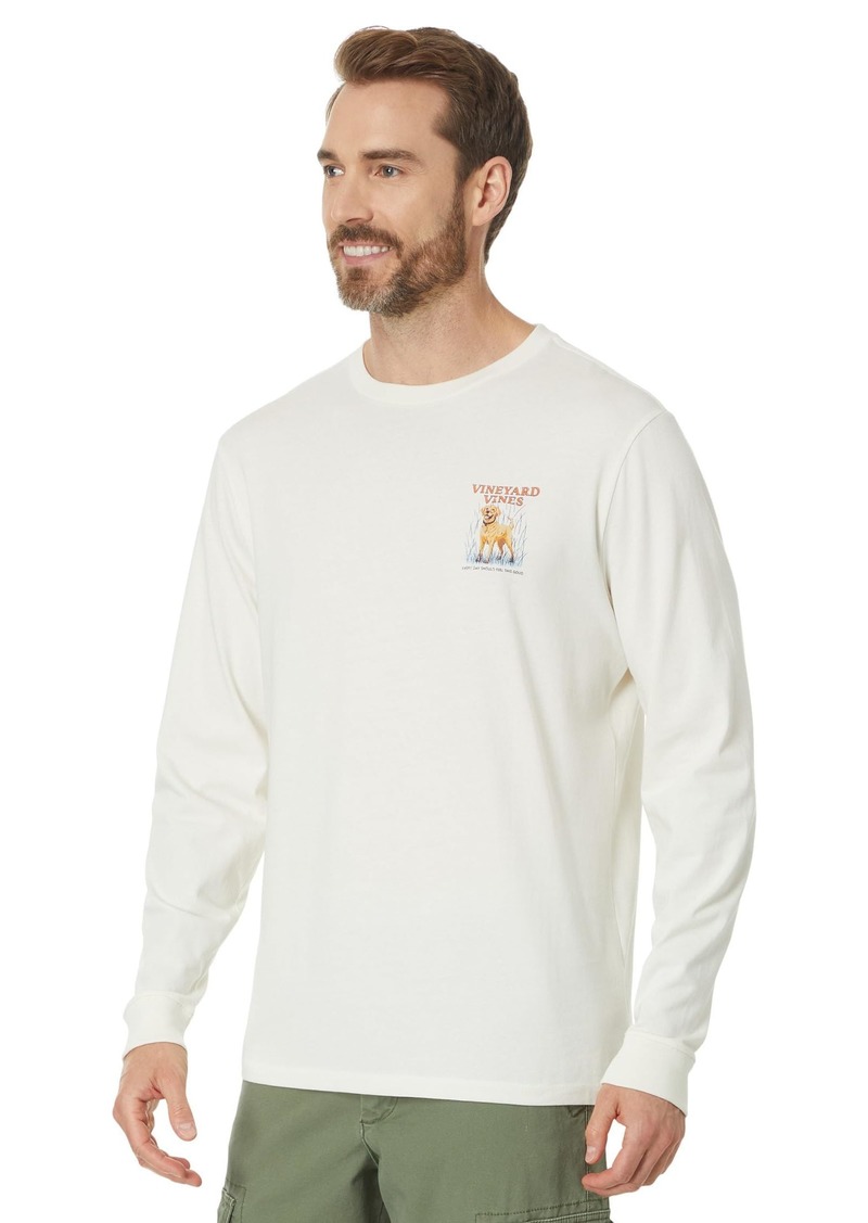 Vineyard Vines Men's Painted Pointer Long-Sleeve Tee