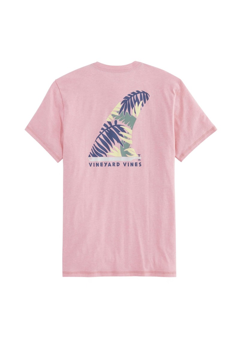 vineyard vines Men's Surfboard Fin Short-Sleeve Dunes Tee