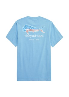 vineyard vines Men's USA Mahi Short-Sleeve Tee