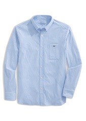 vineyard vines On the Go Gingham Performance Button-Down Shirt