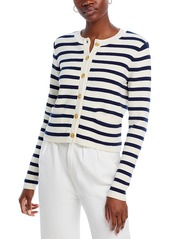 Vineyard Vines Striped Button Front Cardigan