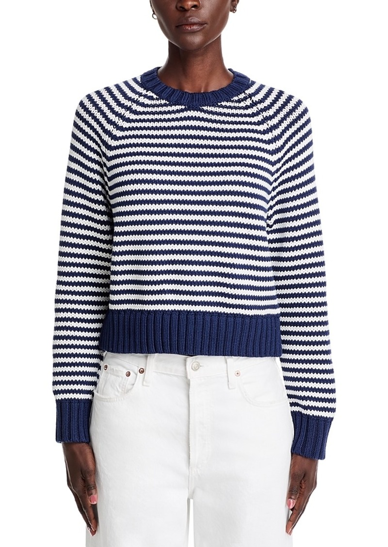 Vineyard Vines Striped Rib Knit Sweater