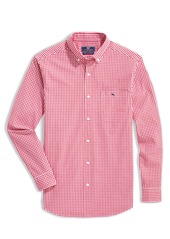 Vineyard Vines Tucker Boldwater Classic Fit Button-Down Shirt in Red Velvet at Nordstrom