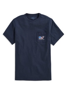 vineyard vines Whale Flag Cotton Graphic T-Shirt