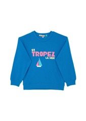 Vintage Havana Girls St. Tropez Surf Wash Crew Sweatshirt In Blue