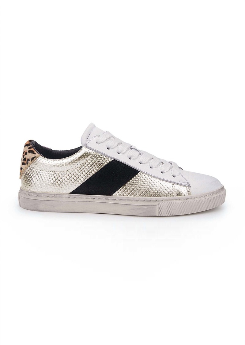 Vintage Havana Kendall Sneakers In Washed Gold/white