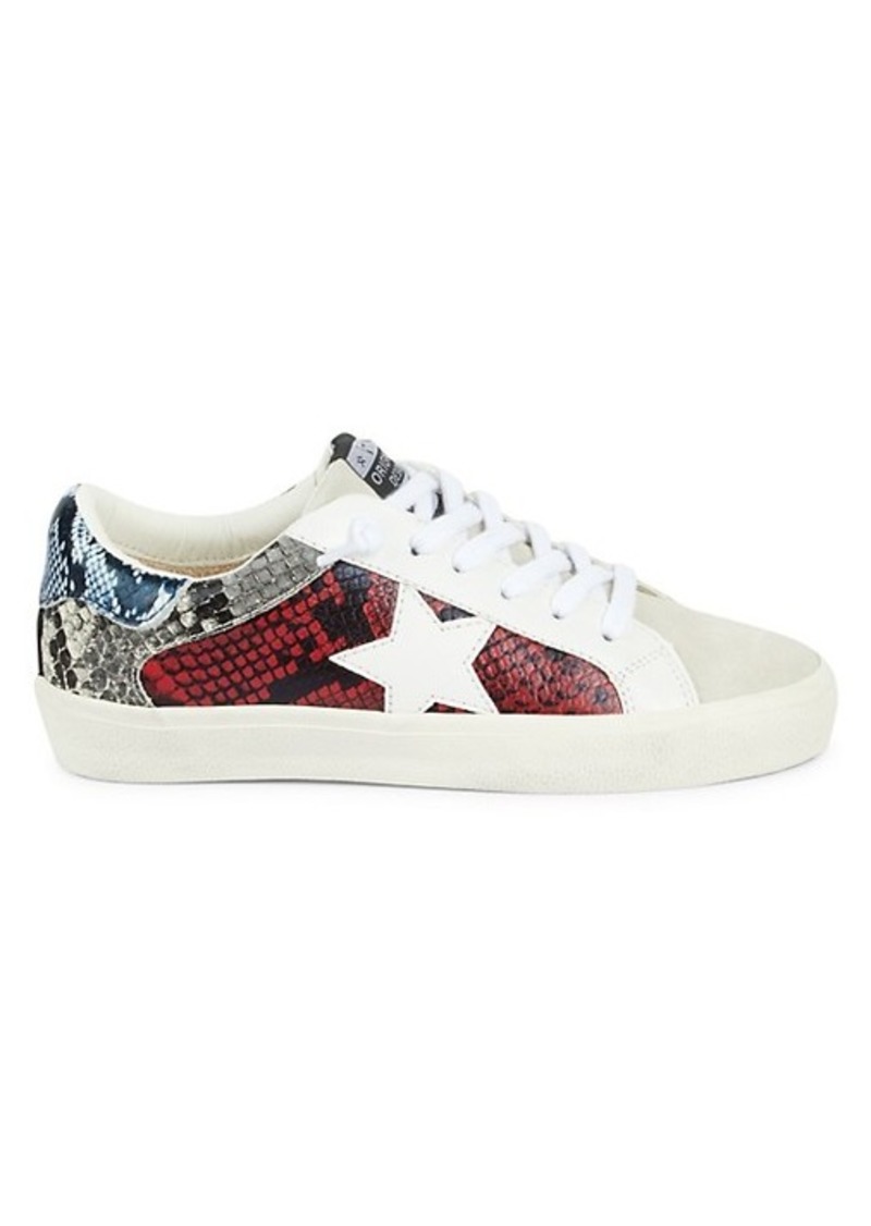 star patch sneakers