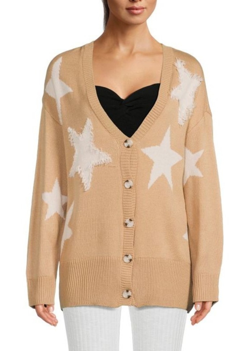 Vintage Havana Star Texture Cardigan