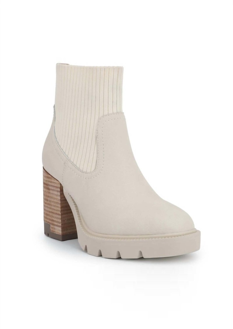 Vintage Havana Vedder Bootie In Off White