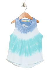 Vintage Havana Kids' Embroidered Palm Tank Top in Sunny Turquoise at Nordstrom Rack