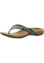 Vionic Lucia Womens Embellished Thong Sandals