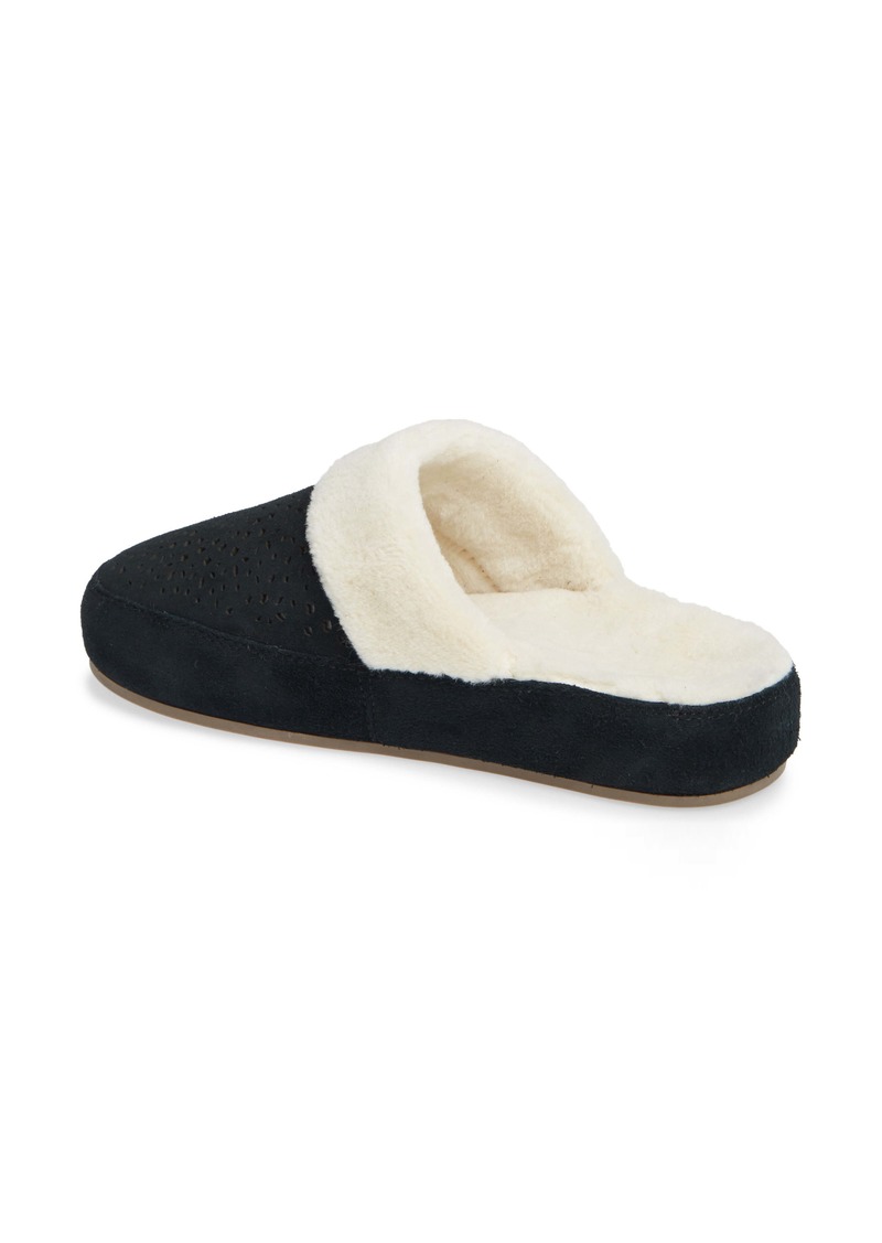 fur lined flip flops