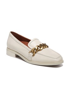 Vionic Mizelle Curb Chain Loafer in Cream Leather at Nordstrom Rack