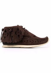 Visvim cut-out moccasin ankle boots