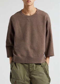VISVIM Amplus Cotton Blend Fleece Sweatshirt