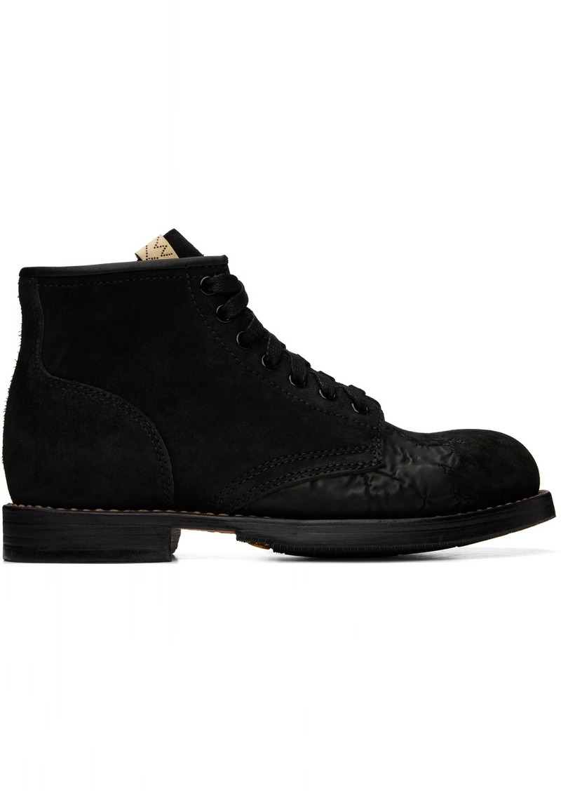 visvim Black Brigadier-Folk Boots