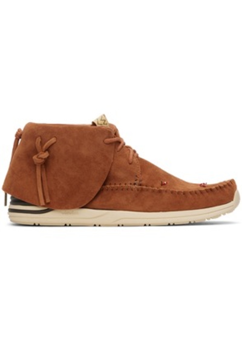 visvim Brown FBT Lhamo-Folk Sneakers