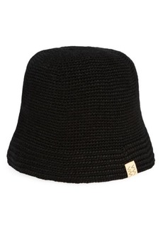 VISVIM Wool & Linen Crochet Bucket Hat