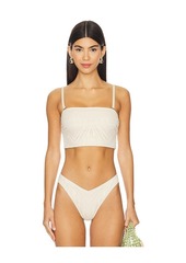 vitamin A Harper Bandeau Bikini Top