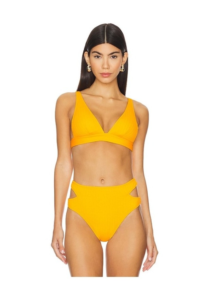 vitamin A Lyra Triangle Bikini Top