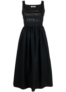 Vivetta crystal-embellished mid-length dress