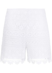Vivetta embroidered contrast panel shorts