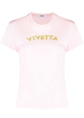 Vivetta gem-logo short-sleeved T-shirt