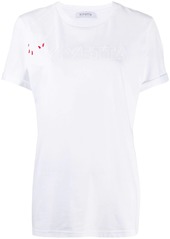 Vivetta hand logo embroidered T-shirt