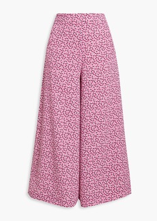 Vivetta - Floral-print crepe culottes - Pink - IT 44