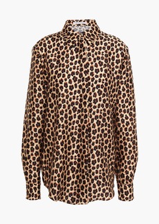 Vivetta - Leopard-print satin-twill shirt - Animal print - IT 38