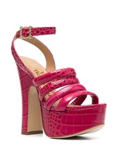 Vivienne Westwood 150mm crocodile platform sandals