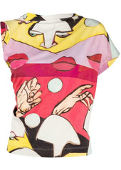 Vivienne Westwood abstract-pattern short-sleeve T-shirt