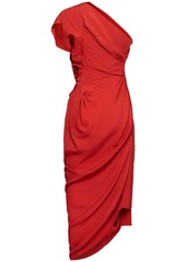 Vivienne Westwood Andalouse One-shoulder Cady Midi Dress