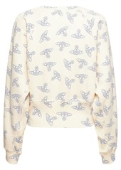 Vivienne Westwood Athletic All Over Logo Print Sweatshirt