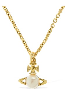 Vivienne Westwood Balbina Imitation Pearl Pendant Necklace