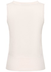 Vivienne Westwood Bea Logo Cotton & Cashmere Knit Vest