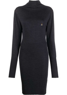 Vivienne Westwood Bea orb-embroidered knitted dress