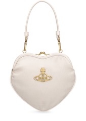 Vivienne Westwood Belle Heart Frame Moiré Top Handle Bag