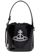 Vivienne Westwood Small Daisy Patent Leather Bucket Bag