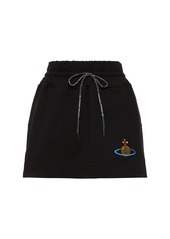 Vivienne Westwood Boxer Cotton Jersey Mini Skirt W/logo