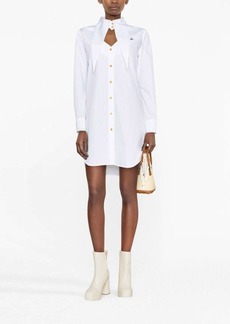 Vivienne Westwood cut-out detail shirt dress