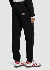 Vivienne Westwood Embroidered Logo Jersey Sweatpants