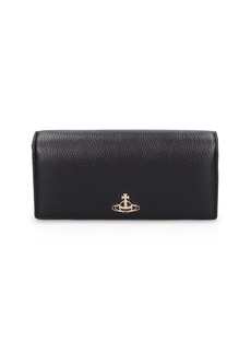 Vivienne Westwood Faux Leather Wallet On Chain