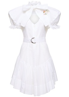 Vivienne Westwood Football Heart Mini Cotton Shirt Dress