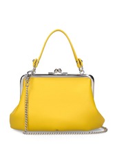 Vivienne Westwood Granny Frame Grained Faux Leather Bag