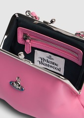 Vivienne Westwood Granny Frame Leather Top Handle Bag